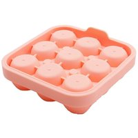 Silikonformen, Eiswürfelform, 9 Gitter, Eisformen, für Zuhause, Bar, Party, rund – Küche, DIY-Eisformen – 1 Silikonformen, Eiswürfelform, 9 Gitter, Eisformen, für Zuhause, Bar, Party, rund – Küche, DIY-Eisformen – 1 von WOOSIEN