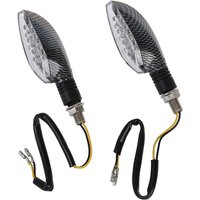 Stück 12 v Carbon Motorrad Motorrad led Blinker Kontrollleuchte Gelbe Glühbirne von WOOSIEN