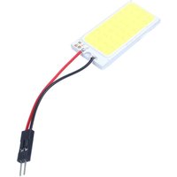 T10 Panel 36 Smd Cob Led Auto Leselampe/Deckenleuchte Weiß Rein + T10 / Ba9s / Dome Soffittenadapter von WOOSIEN