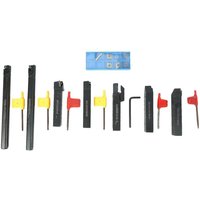 Teile/satz 16mm Schaft Drehmaschine Werkzeug Halter Bohrstange Werkzeug Set von WOOSIEN