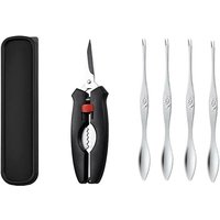Werkzeuge zum Essen, Hummer- und Werkzeugset, Hummerknacker, Schalentier-Meeresfrüchte-Werkzeug, Nuss- und Meeresfrüchte-Scheren Werkzeuge zum Essen, Hummer- und Werkzeugset, Hummerknacker, Schalentier-Meeresfrüchte-Werkzeug, Nuss- und Meeresfrüchte-Scheren von WOOSIEN