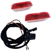 Woosien - 1set Tür Warnung Licht Innen Lampe + kabel Kabelbaum Für Golf Mk5 Mk6 B6 B7 Cc 3ad947411 von WOOSIEN