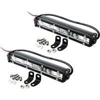 Woosien - 2 x 36 w 7 Zoll LED-Arbeitslichtleiste Spot-Fahrnebelscheinwerfer Off-Road-SUV-LKW 6000 k Woosien - 2 x 36 w 7 Zoll LED-Arbeitslichtleiste Spot-Fahrnebelscheinwerfer Off-Road-SUV-LKW 6000 k von WOOSIEN