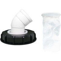 Woosien - 45 IBC-Deckelfilter, 165 mm Nylon-Regenwasserfilter, waschbar mit Deckel für IBC-Regenwassertank dn 150 von WOOSIEN