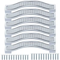 6er-Pack glänzende Kristall-Schrankgriffe, Schubladengriffe mit Strasssteinen, Möbeltürgriffe, Lochabstand: 96 mm 6er-Pack glänzende Kristall-Schrankgriffe, Schubladengriffe mit Strasssteinen, Möbeltürgriffe, Lochabstand: 96 mm von WOOSIEN