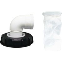 Woosien - 90 IBC-Deckelfilter, 165 mm Nylon-Regenwasserfilter, waschbar mit Deckel für IBC-Regenwassertank dn 150 von WOOSIEN