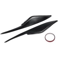 Woosien - Auto Glas Schwarz Scheinwerfer Augenbraue Abdeckung Trim Scheinwerfer Aufkleber Für Mondeo Mk4 2007-2013 Woosien - Auto Glas Schwarz Scheinwerfer Augenbraue Abdeckung Trim Scheinwerfer Aufkleber Für Mondeo Mk4 2007-2013 von WOOSIEN
