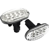 Woosien - Bernsteinfarbene LED-Seitenmarkierungsleuchten für Jimny Jb74 Jb64 2018– Blinker-Kontrollleuchte ersetzen, Cle Woosien - Bernsteinfarbene LED-Seitenmarkierungsleuchten für Jimny Jb74 Jb64 2018– Blinker-Kontrollleuchte ersetzen, Cle von WOOSIEN