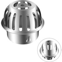Woosien - Dachrinnensiebe aus Edelstahl, Dachrinnenschutz aus Metall, um den Abfluss frei zu halten, geeignet für Rohre mit einem Innendurchmesser von WOOSIEN