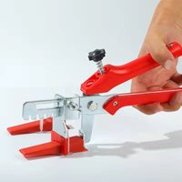 Fliesennivellierungssystem-Kit, Ortungsnivellierer, Zange, wiederverwendbare Keile, Clips für die Bodeninstallation von WOOSIEN