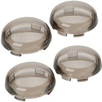 Woosien - Geräuchertes Blinkerglas deckt Gläser für 4er-Pack ab von WOOSIEN