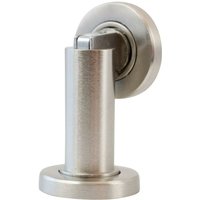 Woosien - Magnetischer Türstopper in Edelstahloptik – Türstopper mit Boden- und Wandbefestigungsmaterial 5,2 cm, Höhe 9,3 cm von WOOSIEN
