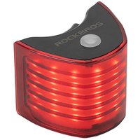Woosien - Radfahren Rücklicht Fahrrad Rücklicht 5 Modi Sensing Licht Regendicht 180 Winkel Breite Beleuchtung Led Cycl von WOOSIEN