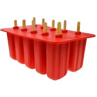 Woosien - Silikagel Eisform Eis am Stiel Form Eisschale Eis am Stiel Form Eis 10 mit Silikonform Hig Woosien - Silikagel Eisform Eis am Stiel Form Eisschale Eis am Stiel Form Eis 10 mit Silikonform Hig von WOOSIEN