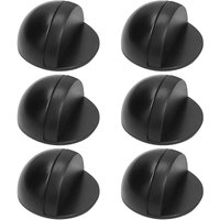Stück selbstklebender Türblock, Bodentürstopper, selbstklebender Türstopper zum Schutz von Möbeln, schwarz Stück selbstklebender Türblock, Bodentürstopper, selbstklebender Türstopper zum Schutz von Möbeln, schwarz von WOOSIEN