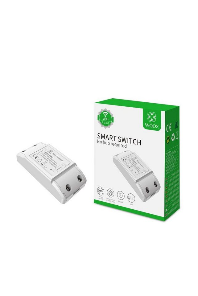 WOOX Funksteckdose WOOX R4967 WiFi Smart Switch, 1-St., intelligenter Integrationsschalter von WOOX