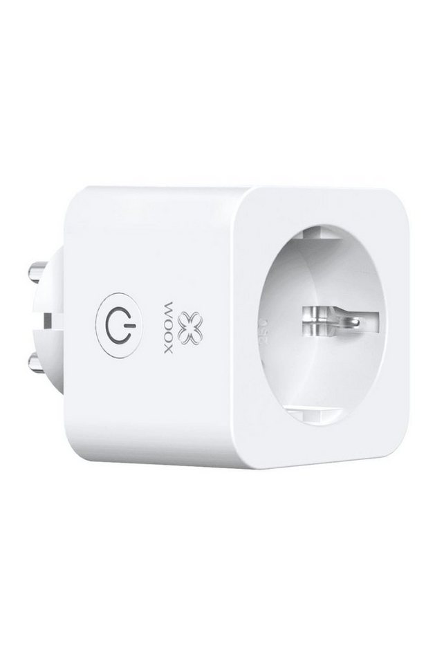 WOOX Funksteckdose WOOX R6113-4pack Smart Plug 16A + Energy Monitor, 4-St., 4 Stück Smart Plug EU, Schucko mit Energieüberwachung von WOOX