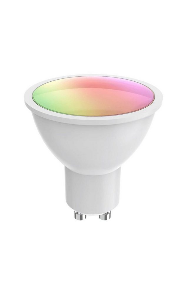 WOOX Smarte LED-Leuchte WOOX R9076 Smart Spot GU10 RGB+CCT, Farbwechsler, 2700K bis 6500K von WOOX