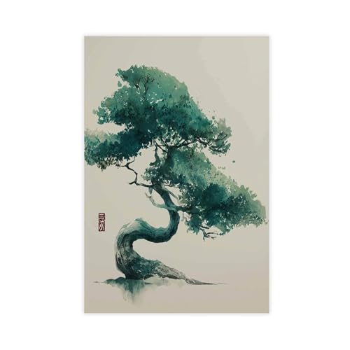 WOPIYNAG Japanisches Frühstücks-Poster, Leinwand-Poster, Wandkunstdruck, Bild, Gemälde, 50 x 75 cm von WOPIYNAG