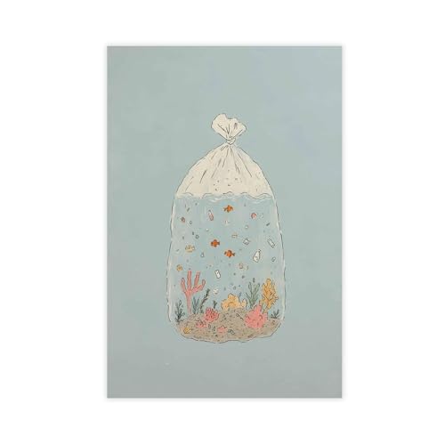 WOPIYNAG Kunstdruck auf Leinwand, Motiv: Ozean in einer Tasche, 60 x 90 cm WOPIYNAG Kunstdruck auf Leinwand, Motiv: Ozean in einer Tasche, 60 x 90 cm von WOPIYNAG