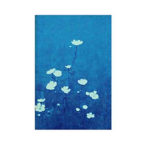 WOPIYNAG Minimalistisches Wildblumen-Poster, Wandkunstdruck, Bild, Gemälde, 60 x 90 cm von WOPIYNAG