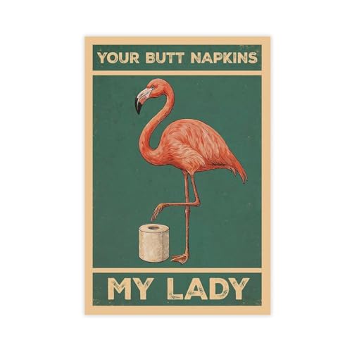 WOPIYNAG Your Butt Servietten My Lady, Leinwandposter, Schlafzimmer, Landschaftsdekoration, Geschenk, 60 x 90 cm WOPIYNAG Your Butt Servietten My Lady, Leinwandposter, Schlafzimmer, Landschaftsdekoration, Geschenk, 60 x 90 cm von WOPIYNAG
