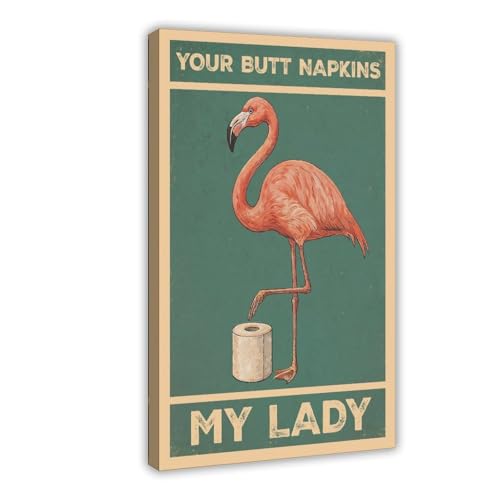 WOPIYNAG Your Butt Servietten My Lady, Leinwandposter, Schlafzimmer, Landschaftsdekoration, Geschenk, 60 x 90 cm WOPIYNAG Your Butt Servietten My Lady, Leinwandposter, Schlafzimmer, Landschaftsdekoration, Geschenk, 60 x 90 cm von WOPIYNAG
