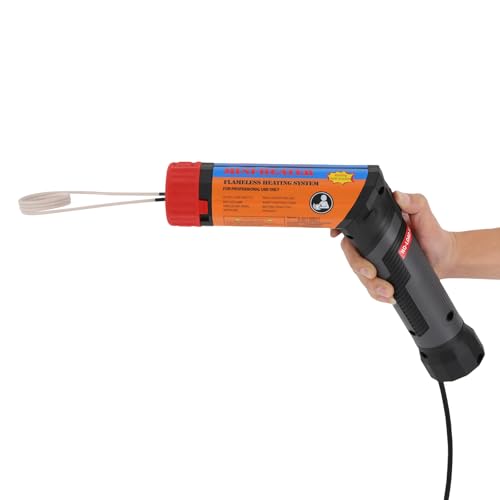 WOQLIBE Magnetischer Induktionsheizgerät, 1.1KW Induktionsheizung mit 10 Heizspulen - Maximale Heiztemperatur 800°C, Hand-Induction Heater zum Entfernen von Bolzen und Muttern (Schwarz) von WOQLIBE