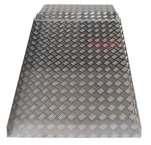 WORHAN Mobil Schwellenrampe Variable Höhenverstellung Ladeplattform Stufenrampen Rollstuhlrampe Alu Aluminium Rampe Türschwellenrampe TR157 WORHAN Mobil Schwellenrampe Variable Höhenverstellung Ladeplattform Stufenrampen Rollstuhlrampe Alu Aluminium Rampe Türschwellenrampe TR157 von WORHAN