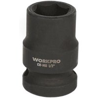 1/2' Ø19mm Sechskant-Stecknuss aus schwarzem Chrom-Molybdän-Stahl 1/2' Ø19mm Sechskant-Stecknuss aus schwarzem Chrom-Molybdän-Stahl von WORKPRO