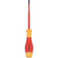 Workpro - vde 1,2 x 6,5 x 150mm ® isolierter Schlitzschraubendreher von WORKPRO