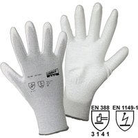 L+d worky esd Nylon/Carbon-PU 1171 Nylon Arbeitshandschuh Größe (Handschuhe): 11, xxl en 388, en 511 von LEIPOLD + DOHLE GMBH