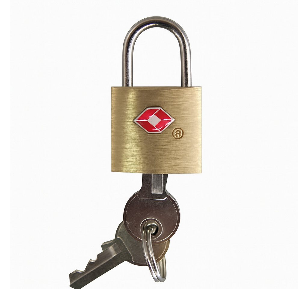 WORLDPACK TSA-Vorhängeschloss TSA-Kofferschloss mit Schlüssel, Gepäckschloss WORLDPACK TSA-Vorhängeschloss TSA-Kofferschloss mit Schlüssel, Gepäckschloss von WORLDPACK