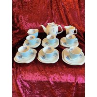 Beswick "Ballet Dancers" Tee Set Komplett Mit Teekanne. Sehr Seltenes Set. Atemberaubend.1950Er Jahre von WORLDRECORDS