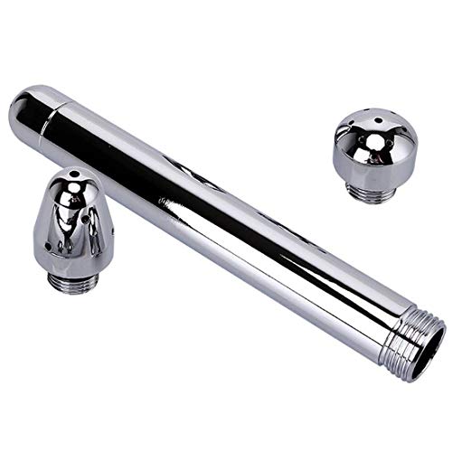 Duschkopf Set - Einlaufset für Intimreinigung mit 3 Duschkopf - Unisex Duschsystem - Männer/Frau, Analdusche, Po Dusche, Klistiere zur Darmreinigung, Intimdusche von xocome