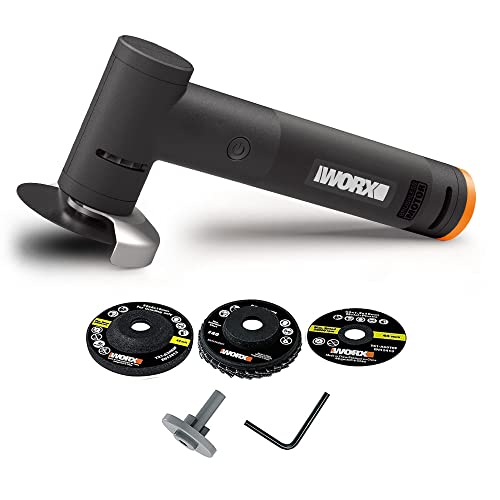 WORX MakerX Mini Schleifmaschine 20V Worx | PowerShare | WX741.9 - ohne Akku, kein Ladegerät, kein HUB | bürstenloser Motor, mikroergonomisches Design von WORX