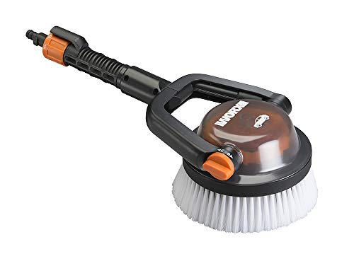 WORX Hydroshot WA1820 Verstellbarer Auto-Power-Schrubber, schnelle Schnappverbindung (weiche Borsten) von WORX