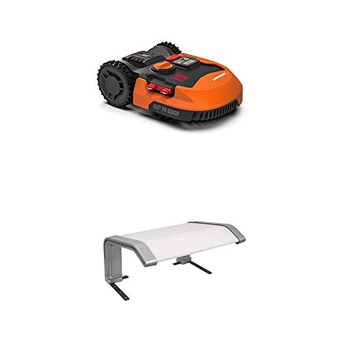 WORX Landroid L WR155E Mähroboter/Akkurasenmäher für große Gärten bis 2000 qm/Selbstfahrender Rasenmäher für einen sauberen Rasenschnitt im Handumdrehen + Landroid Landroid-Garage-WA0194 WORX Landroid L WR155E Mähroboter/Akkurasenmäher für große Gärten bis 2000 qm/Selbstfahrender Rasenmäher für einen sauberen Rasenschnitt im Handumdrehen + Landroid Landroid-Garage-WA0194 von WORX