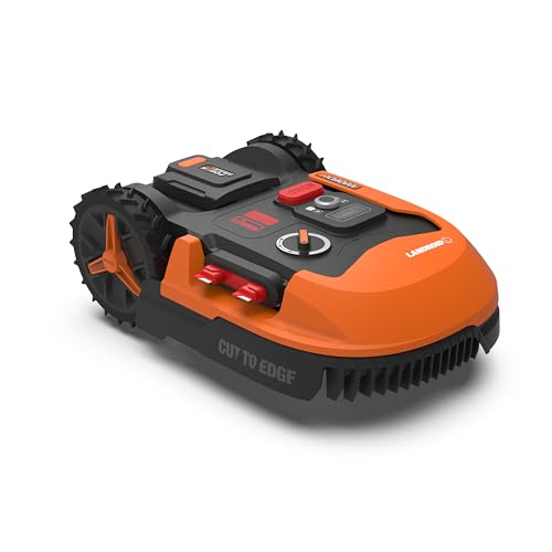 WORX Landroid Plus WR147E.1 Mähroboter für Gärten bis 1000 qm mit WLAN, Bluetooth und schwimmendem Mähdeck von WORX