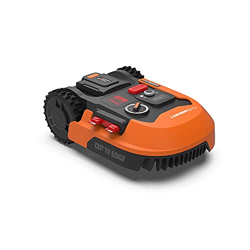 WORX Landroid PLUS WR165E Mähroboter für Gärten bis 500 qm mit WLAN, Bluetooth und schwimmendem Mähdeck von WORX