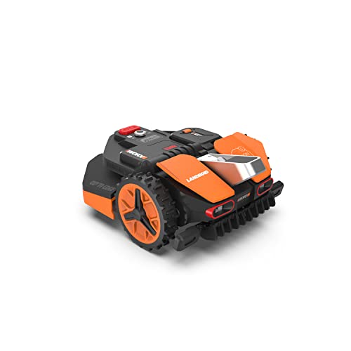 WORX Landroid Vision L1300 Mähroboter WR213E.1 für Gärten bis 1300m², AI Rasenmäher Roboter ohne Begrenzungskabel (WLAN & Bluetooth, aktive Hindernisvermeidung mit KI-Technologie, Igelschutz) von WORX