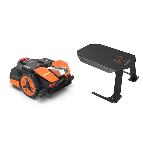 Mähroboter Aktionspaket: WORX WA0821 Mährobotergarage inkl. WORX Landroid Vision L1300 intelligenter Mähroboter WR213E.1 ohne Begrenzungskabel von WORX