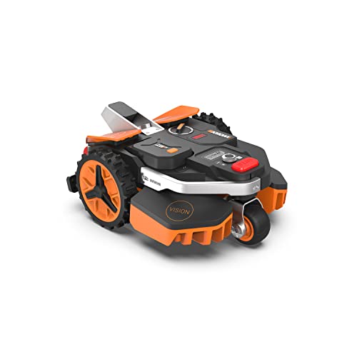 WORX Landroid Vision M600 Mähroboter WR206E.1 für Gärten bis 600m², AI Rasenmäher Roboter ohne Begrenzungskabel (WLAN & Bluetooth, aktive Hindernisvermeidung mit KI-Technologie, Igelschutz) von WORX