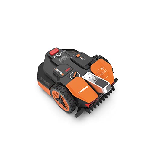 WORX Landroid Vision M800 Mähroboter WR208E.1 für Gärten bis 800m² - intelligenter Mähroboter ohne Begrenzungskabel – WLAN & Bluetooth – aktive Hindernisvermeidung mit KI-Technologie – APP Steuerung von WORX