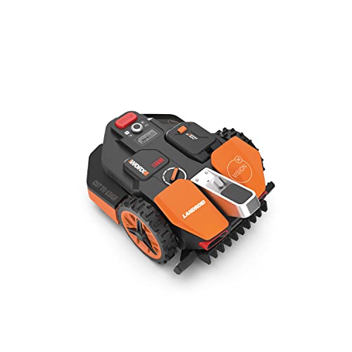 WORX Landroid Vision M800 Mähroboter WR208E.1 für Gärten bis 800m², AI Rasenmäher Roboter ohne Begrenzungskabel (WLAN & Bluetooth, aktive Hindernisvermeidung mit KI-Technologie, Igelschutz) von WORX