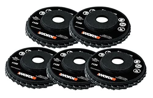 WORX Maker X WA7261 Winkelschleifer Fächerschleifer-Set WORX Maker X WA7261 Winkelschleifer Fächerschleifer-Set von WORX