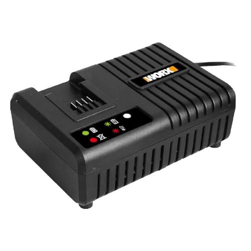 Original WORX WA3867 Akku Ladestation – Akku Schnell-Ladegerät - universal für WORX PowerShare Akkus bis 6000mAh von WORX