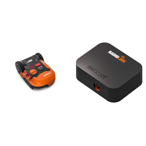 WORX WR167E Landroid Mähroboter+ Landroid Plus - Schwimmendes Mähwerk/ 700 WiFi + BT/Radio Link von WORX
