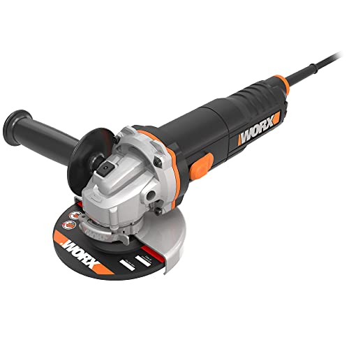 WORX WX711 Winkelschleifer 750 W - mit Zusatzhandgriff - beständig und langlebig - höchster Komfort von WORX