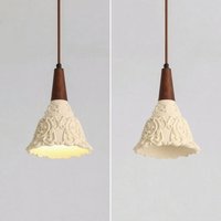 2 Stück Vintage Hängelampe Retro Pendelleuchte Höhenverstellbar Deckenleuchte Deco Kronleuchter Ø19,5cm Stil D 2 Stück Vintage Hängelampe Retro Pendelleuchte Höhenverstellbar Deckenleuchte Deco Kronleuchter Ø19,5cm Stil D von WOTTES